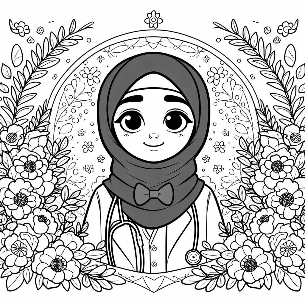 Tauche ein in die faszinierende Welt der Medizin mit unserer neugierigen Ärztin! Die Ärztin auf deinem Ausmalbild trägt eine hübsche Schleife im Haar und ist von bunten Blumen umgeben. Wusstest du, dass Ärztinnen und Ärzte eine sehr wichtige Rolle in unserer Gesellschaft spielen? Sie helfen uns, gesund zu bleiben, entdecken Krankheiten und finden die besten Wege, um uns wieder fit zu machen. Ärztinnen verwenden oft Stethoskope, um Herz und Lunge ihrer Patienten zu hören.
Die Blumen in deinem Bild stehen für die Schönheit und Vielfalt der Natur, die auch in der Medizin von großer Bedeutung ist. Viele Medikamente werden aus Pflanzen gewonnen. Die klaren schwarzen Linien auf deiner Ausmalvorlage geben dir die Möglichkeit, kreativ zu werden und deine eigenen Farbkombinationen zu wählen. Lass deiner Fantasie freien Lauf und entdeck die Magie der Kunst! Mit deiner Kreativität und den kräftigen Farben kannst du dieses Bild zum Leben erwecken.
Einfach gehalten und ohne störende Elemente ist dieses Bild perfekt, um in die Welt der Medizin und der Farben einzutauchen. Viel Spaß beim Ausmalen!
Tags: