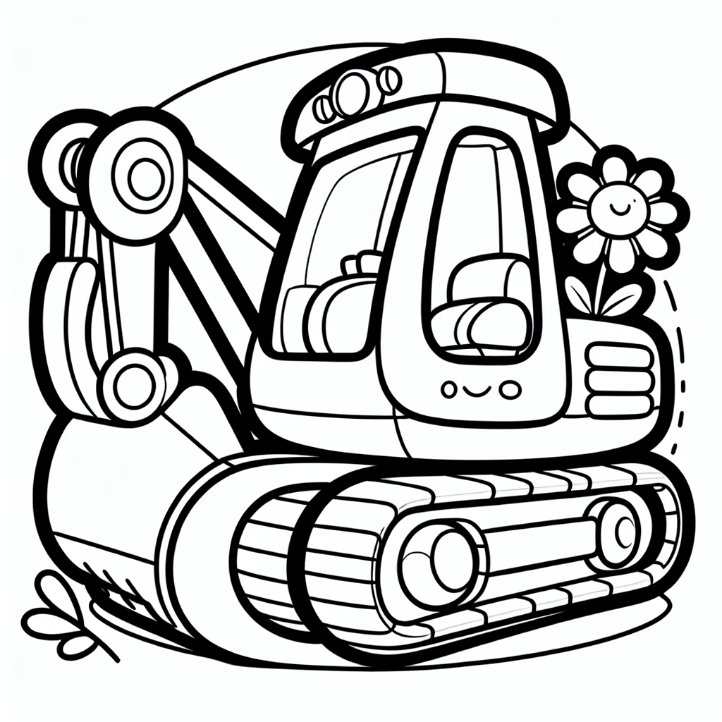 Tauche ein in die zauberhafte Welt der Bauplätze, wo selbst die schwersten Maschinen sanfte Gesten vollbringen! Auf diesem einzigartigen Ausmalbild erwartet dich ein herzallerliebster Bagger, der eine zarte Blume in seiner riesigen Schaufel hält. Mit dick gezeichneten Linien, die das Ausmalen kinderleicht machen, kannst du deinen Fantasien freien Lauf lassen und die Zeichnung in den buntesten Farben erstrahlen lassen.
Stell dir vor, der Bagger ist ein freundlicher Riese auf einer belebten Baustelle, wo fleißige Bauarbeiter mit Helmen auf dem Kopf emsig arbeiten. Während der Sand von der Sonne erwärmt wird, schwenkt der Bagger mit seiner starken Hydraulik sanft hin und her, als wolle er dem ganzen Bauplatz ein fröhliches Lächeln entlocken. Zwischen den kräftigen Maschinen und dem regen Treiben vollführt er eine kleine, magische Geste, die alle zum Staunen bringt.
Lass deiner Kreativität freien Lauf: Male die Blume in leuchtenden Farben und verleihe dem Bagger eine fröhliche Farbgebung. Vielleicht stellst du dir vor, dass er auf einer geheimen Mission ist, um Freude zu verbreiten. Was glaubst du, wird er als Nächstes ausgraben?