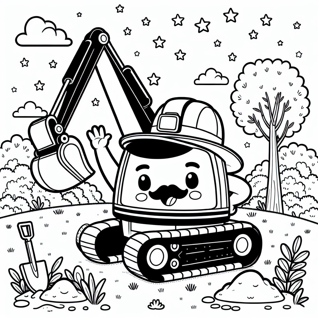 Aufregender Bagger - Bagger Abenteuer, Herbstwiese Ruhe, Baustelle Pause, Vogelklänge