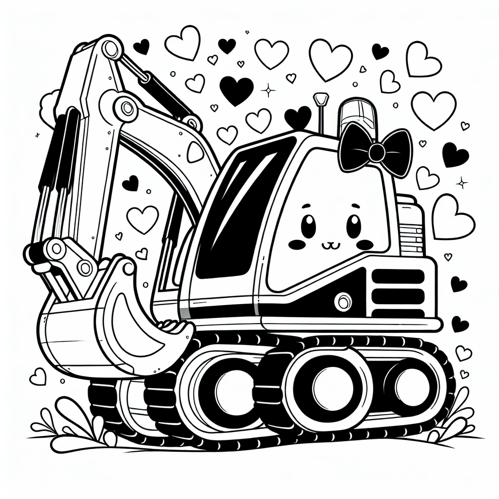 Willkommen auf der Baustelle! Heute haben wir einen fröhlichen Bagger, der bereit ist, seine Arbeit zu erledigen. Dieser besondere Bagger trägt eine lustige Fliege mit Herzen - ein echtes Unikat auf der Baustelle! Er steht da mit seiner großen Schaufel, bereit, Sand und Erde zu bewegen. Die klaren schwarzen Linien umranden den Bagger, sodass du ihn ganz bunt ausmalen kannst. Lass deiner Fantasie freien Lauf und bringe Farbe in die Welt der Baustellen!
Hast du schon einmal einen Bagger in Aktion gesehen? Die Bauarbeiter benutzen ihn, um große Mengen an Sand oder Erde zu bewegen. Mit seiner kräftigen Hydraulik kann der Bagger schwere Lasten heben und transportieren. Heute ist ein sonniger Tag, und der Bagger freut sich auf seine Aufgaben. Vielleicht kannst du ihm mit bunten Farben ein bisschen Sonne und Freude schenken!
Mini-Quiz:
1. Was trägt der Bagger auf unserer Baustelle Besonderes?
2. Welches Teil des Baggers hilft ihm, Sand und Erde zu bewegen?
3. Wie nennt man die Arbeiter, die auf der Baustelle arbeiten?
Viel Spaß beim Ausmalen und Ausprobieren!