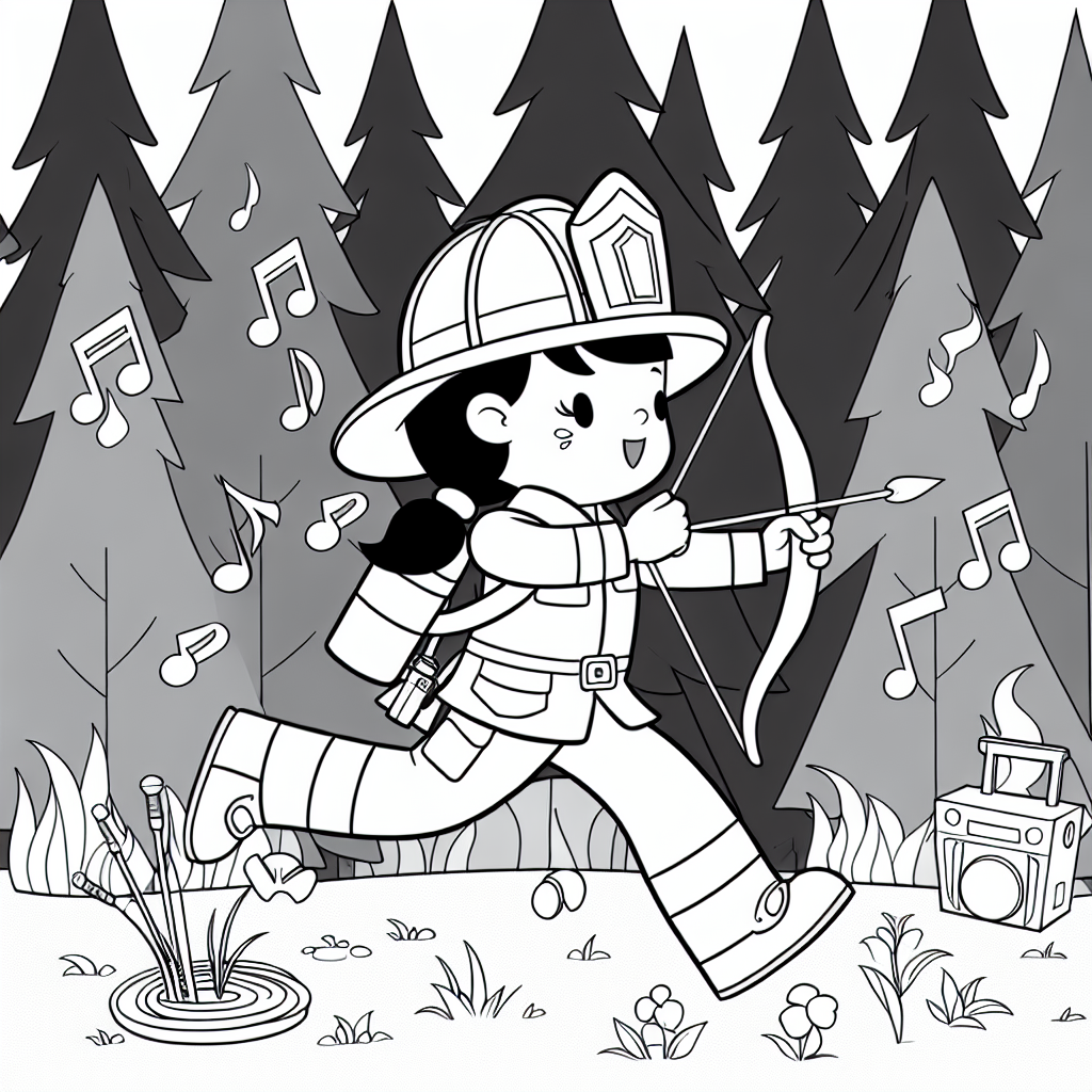 Spielender Beruf im Frühlingswald - Waldabenteuer, Feuerwehrmädchen, Frühlingserlebnis, Musikalische Magie, Kreative Entfa...