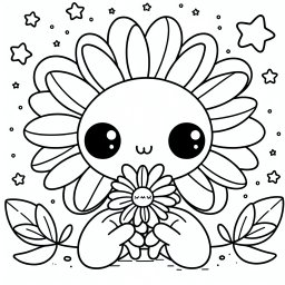 Blütenzauber – #Blumen, #Malspaß, #Fantasie, #Kinderkunst, #FröhlicheFarben