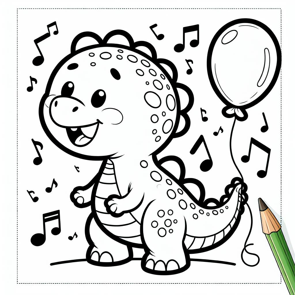 Fröhlicher Notenrex - #Dinosaurier #Fossilien #Urzeit #Riesenechsen #DinoEier