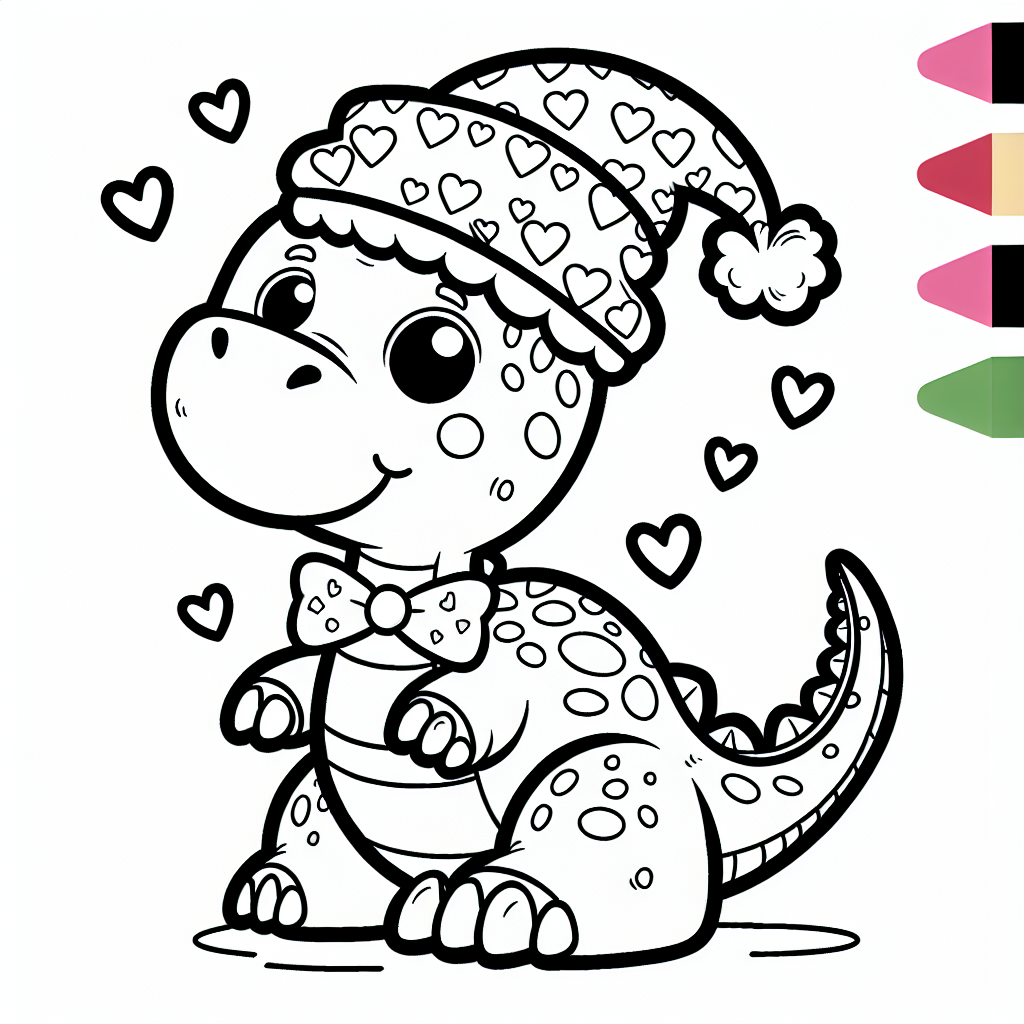In der aufregenden Welt der Urzeit lebte ein fröhlicher Dinosaurier namens Dino. Dino war nicht wie die anderen Riesenechsen, denn auf seinem Kopf trug er stets einen Hut voller Herzen, der ihn unverwechselbar machte. Eines Tages entschied sich Dino, ein Abenteuer zu beginnen und die Geheimnisse der versteinerten Fossilien zu entdecken.
Zusammen mit seinen Freunden, der neugierigen Triceratops Trixi und dem schüchternen Flugsaurier Felix, machte er sich auf den Weg. Ihr erstes Ziel war ein alter Vulkan, von dem die Legende besagte, dass darunter das älteste Dino-Ei der Welt begraben sei. Auf ihrer Reise kletterten sie über Felsen und durchquerten dichte Urzeitwälder.
Als sie schließlich den Vulkan erreichten, fanden sie einen großen, glänzenden Fossilienstern, der den Eingang zu einer geheimen Höhle markierte. Dort entdeckten sie nicht nur ein riesiges Dino-Ei, sondern auch uralte Zeichnungen, die das Leben der Dinosaurier dokumentierten. Mit neuen Kenntnissen und Abenteuerlust kehrten sie heim, um von ihrem Abenteuer zu erzählen und alles in bunten Farben zum Leben zu erwecken.