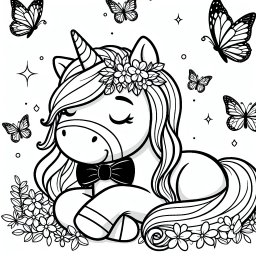 Schimmerflügelpferd – **Tags:** Einhorn, Magie, Regenbogen, Freundschaft, Wald