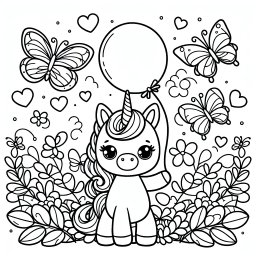 Spielspaßhorn – Tags: #Einhorn #Magie #Regenbogen #Schmetterlinge #Freundschaft