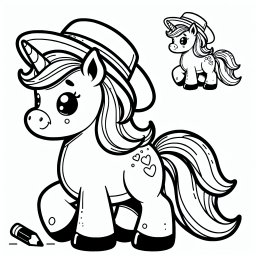 verspielthütchen – #Einhorn, #Magie, #Regenbogen, #Wald, #Freundschaft
