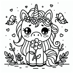 Schmetterlingsfreunde – #Einhorn, #Märchenwald, #Freundschaft, #Magie, #Regenbogen