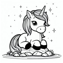 Neugierfelsentraum – #Einhorn, #Magie, #Regenbogen, #Freundschaft, #Wald