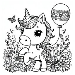 Neugierballonpony – Tags: #Einhorn #Magie #Regenbogen #Kreativität #Kinderspaß