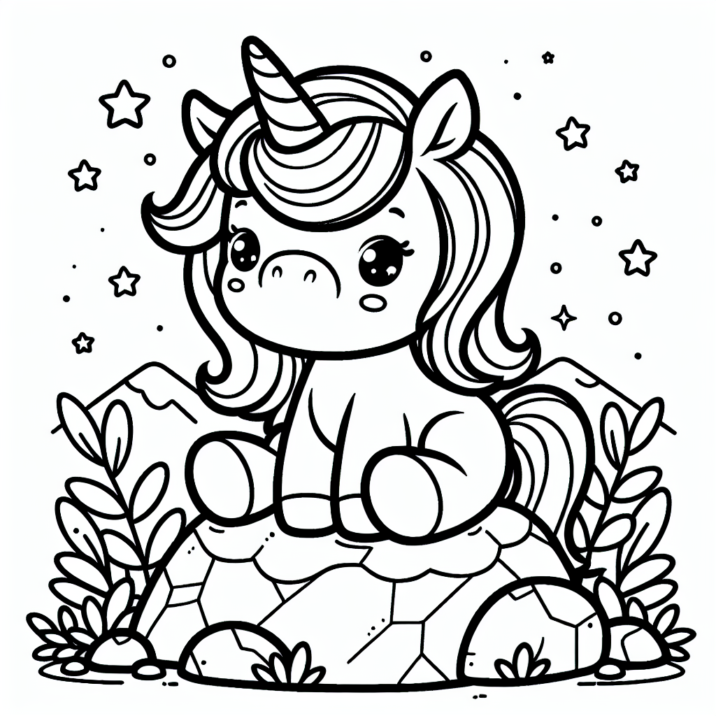 Tauche ein in die zauberhafte Welt der Einhörner! Auf diesem Ausmalbild siehst du ein bezauberndes Einhorn, das fröhlich auf einem Felsen thront. Umgeben von funkelnden kleinen Sternen, lädt es Kinder ein, ihre Fantasie zu erwecken und das Bild mit ihren Lieblingsfarben zum Leben zu erwecken. Sein majestätisches Horn schimmert im Licht, während regenbogenfarbene Strahlen die Magie des Moments verstärken.
Eltern können dieses Ausmalbild nutzen, um die Kreativität ihrer Kinder zu fördern. Lassen Sie die Kinder über das Bild hinausdenken: Was könnte im magischen Wald um das Einhorn herum passieren? Welche Farben hat der Regenbogen, der vielleicht über dem Einhorn erscheint? Solche Fragen regen die Fantasie an und machen das Ausmalen zu einer interaktiven Geschichtsstunde.
Fördern Sie die Vorstellungskraft, indem Sie verschiedene Materialien bereitstellen - Buntstifte, Filzstifte oder sogar Glitzerstifte können dem Einhorn eine besondere Note verleihen. Durch das gemeinsame Ausmalen können Eltern und Kinder zudem die Bedeutung von Freundschaft und Zusammenarbeit erleben, während sie gemeinsam in die zauberhafte Welt der Einhörner eintauchen.
Tags: