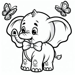 Fescher Fliegenrüssel – #Freundschaft #Abenteuer #Afrika #Elefant #Farbenfreude