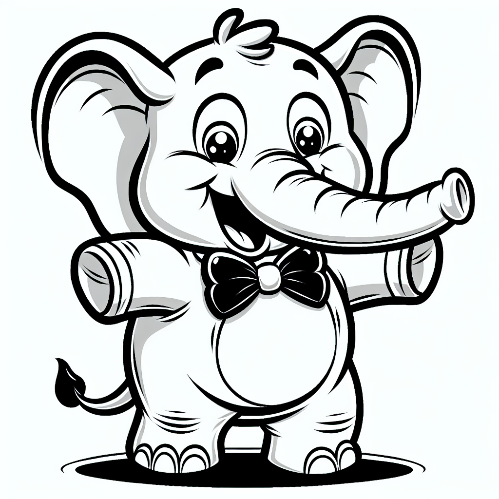 In einem sonnendurchfluteten Teil Afrikas lebte ein Elefant namens Elmar. Elmar war ein besonders aufgeregter Elefant, denn er sollte an diesem Tag seine erste große Reise mit der Herde machen. Mit seiner schicken roten Fliege schmückte er seinen Rüssel und fühlte sich bereit für das Abenteuer.
Die Herde bestand aus vielen Elefanten, von den ältesten mit den größten Stoßzähnen bis zu den jüngsten Kälbern, die noch die Kunst des Trompetens durch ihren Rüssel übten. Elmar liebte es, mit ihnen durch die Weiten der Savanne zu ziehen, vorbei an den üppigen Bäumen und den plätschernden Flüssen. Seine graue Haut glänzte in der Sonne, während er sich voller Neugierde umsah.
Die Reise führte sie zu einem großen Wasserloch, wo alle Elefanten gemeinsam badeten und spielten. Elmar spritzte Wasser mit seinem Rüssel in die Luft und alle lachten fröhlich. Es war ein Tag voller neuer Freundschaften und Entdeckungen, ein Tag, an dem Elmar verstand, dass das Leben mit der Herde das schönste Abenteuer überhaupt ist.