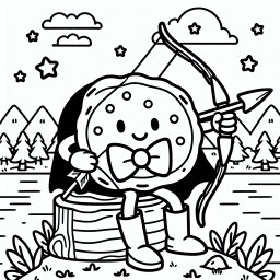 Mutiges Essen - #Essen #Frühling #Kreativität #Seeufer #Ausmalbild