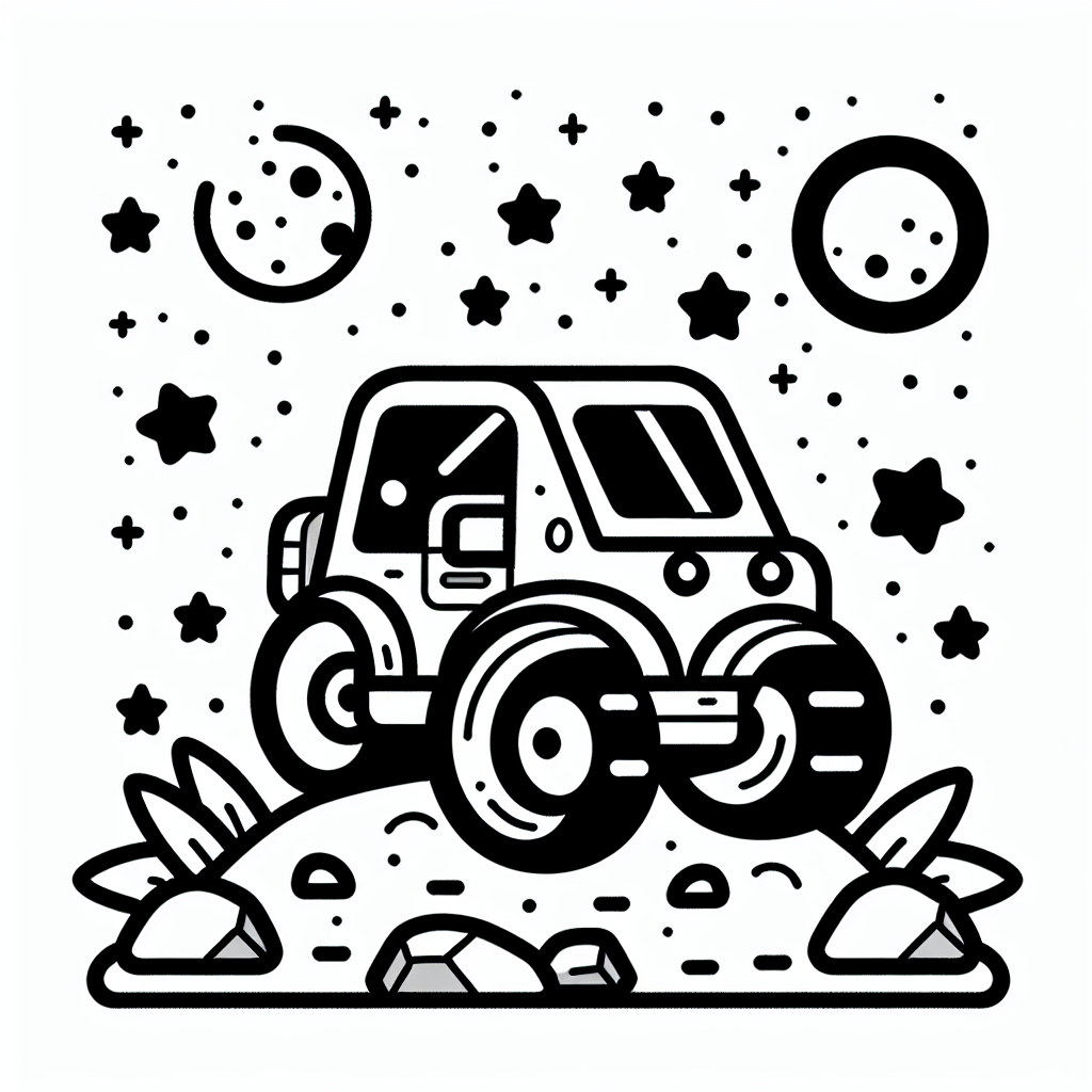 Willkommen in der aufregenden Welt der Fahrzeuge und Maschinen! Hier erwartet dich ein ganz besonderes Abenteuer mit einem mächtigen Bagger, der hoch oben auf einem Felsen thront und von funkelnden Sternen umgeben ist. Dieser Bagger ist nicht nur ein einfaches Baugerät - er ist ein echter Held der Nacht, bereit, in deinem kreativen Universum zum Leben erweckt zu werden!
Mit seinen großen Rädern und dem starken Motor steht der Bagger für grenzenlosen Fahrspaß. Stell dir vor, wie er durch die nächtliche Landschaft fährt und dabei den Verkehr leitet, während er auf den nächsten großen Einsatz in der Werkstatt vorbereitet wird. Vielleicht hat er ja einen geheimen Auftrag, von dem nur du wissen kannst!
Und nun das Rätsel: Was hat vier große Räder, einen starken Arm und ist bereit, jeden Bauauftrag zu meistern, egal ob Tag oder Nacht? Klar, das ist dein Lieblings-Bagger! Schnapp dir deine Stifte und mach dich bereit, seine Geschichte mit deinen Farben zu erzählen. Möge deine Kreativität leuchten wie die Sterne um ihn herum!