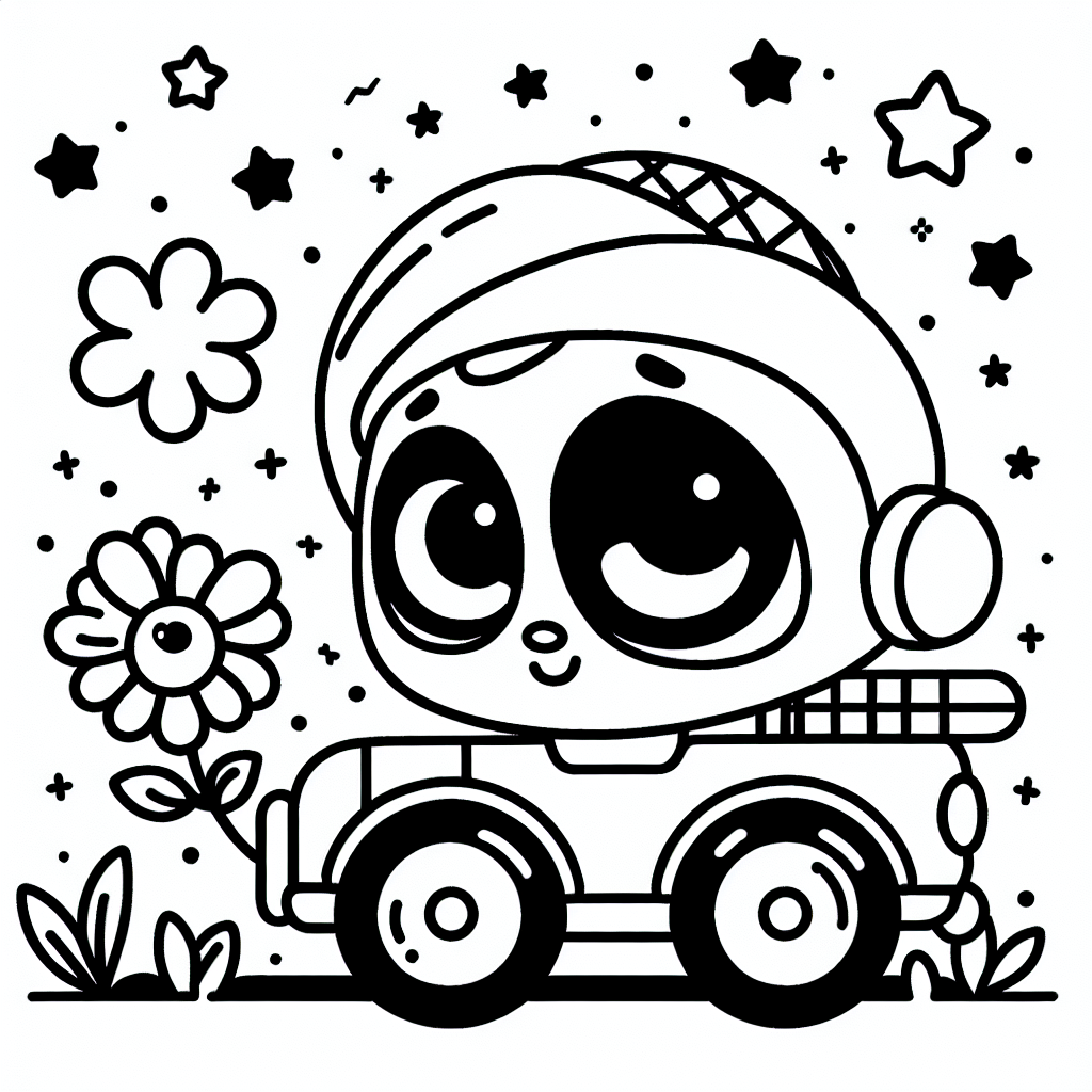 In einer kleinen Stadt namens Motorhausen lebte ein einzigartiges Fahrzeug namens Blumi. Blumi war kein gewöhnliches Auto - es war ein kleines, rundes Cartoon-Fahrzeug mit einem fröhlichen Gesicht und zwei leuchtenden, großen Scheinwerfern, die wie Augen funkelten. Was Blumi besonders machte, war seine Liebe zur Natur. Statt eines traditionellen Kühlergrills hielt es immer eine frisch gepflückte Blume in seiner vorderen Stoßstange.
Eines sonnigen Tages beschloss Blumi, die Werkstatt am Stadtrand zu besuchen. Die Mechaniker dort, liebevoll "die Motorenflüsterer" genannt, hatten ein neues Abenteuer für Blumi geplant. "Heute wirst du durch die Sternenstraße fahren", sagte Meister Kolben. "Es ist eine geheime Route, gesäumt von funkelnden Sternen, die nur Fahrzeuge mit abenteuerlustigen Herzen finden."
Aufgeregt startete Blumi seinen Motor, die Räder begannen, vor Freude zu summen, und der Fahrspaß begann. Auf dem Weg durch den Verkehr winkte Blumi den anderen Autos zu, die ihm mit einem fröhlichen Hupen antworteten. Die Sternenstraße führte Blumi durch einen Tunnel aus funkelnden Lichtern, die am Himmel zu tanzen schienen.
Am Ende der Tour kehrte Blumi glücklich und voller neuer Erlebnisse in die Werkstatt zurück. Und die kleine Blume, die er getragen hatte, war eine wunderschöne Sternenblume geworden - ein Andenken an das glitzernde Abenteuer.