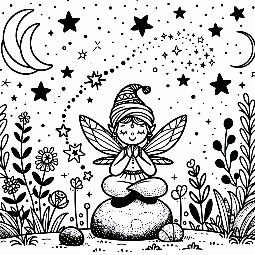 Verspielte Sommerfee - Fee, Zauberstab, Flügel, Glitzer, Wald