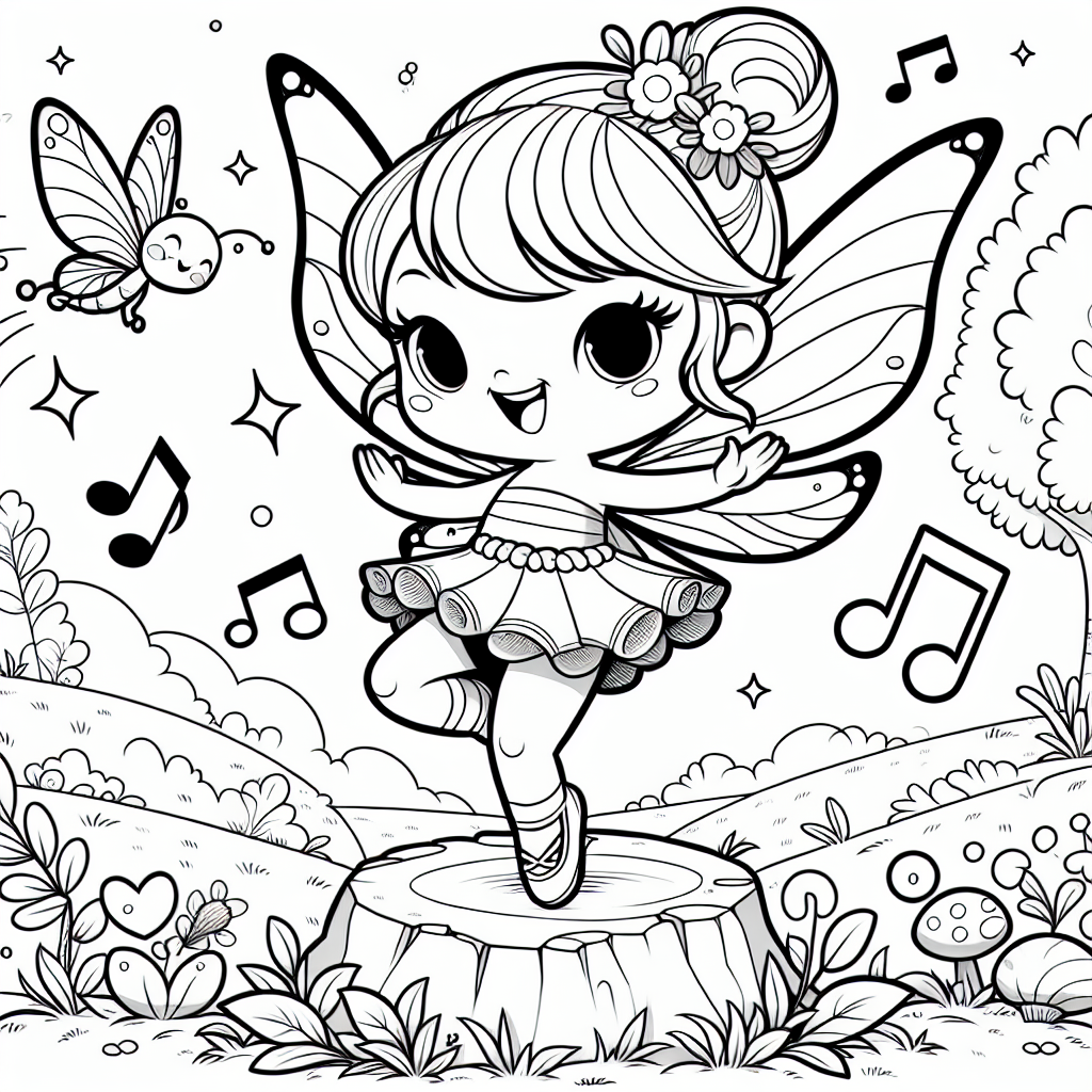 Fröhliche Hüpf-Fee - Herbstfee, magischer Nachmittag, glitzernde Flügel