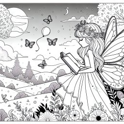 Feen Ausmalbilder