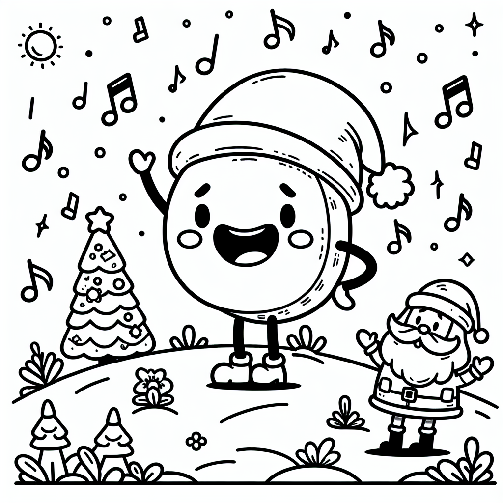 Fröhlicher Feiertag am Morgen - Weihnachten im Frühling, Freundschaft feiern, Musikalische Feierlichkeiten, Farbenfrohe Tr...