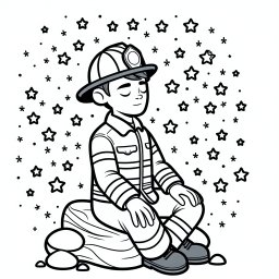 Ruhiger Sternenheld – #Feuerwehr #Abenteuer #Sterne #Teamarbeit #Mut