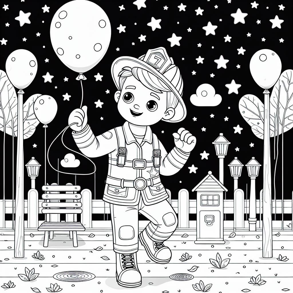 Mutiger Feuerwehrmann - Feuerwehrabenteuer, spielerisch, Herbstabend, kindgerecht, Rätselspaß