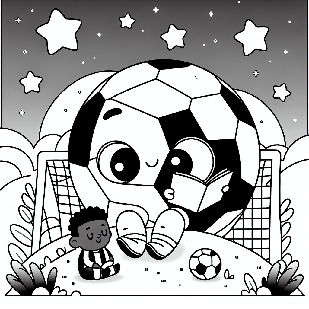 Der schlaue Fußballforscher - Fußball, Frühling, Abenddämmerung, Freundschaft, Lesen