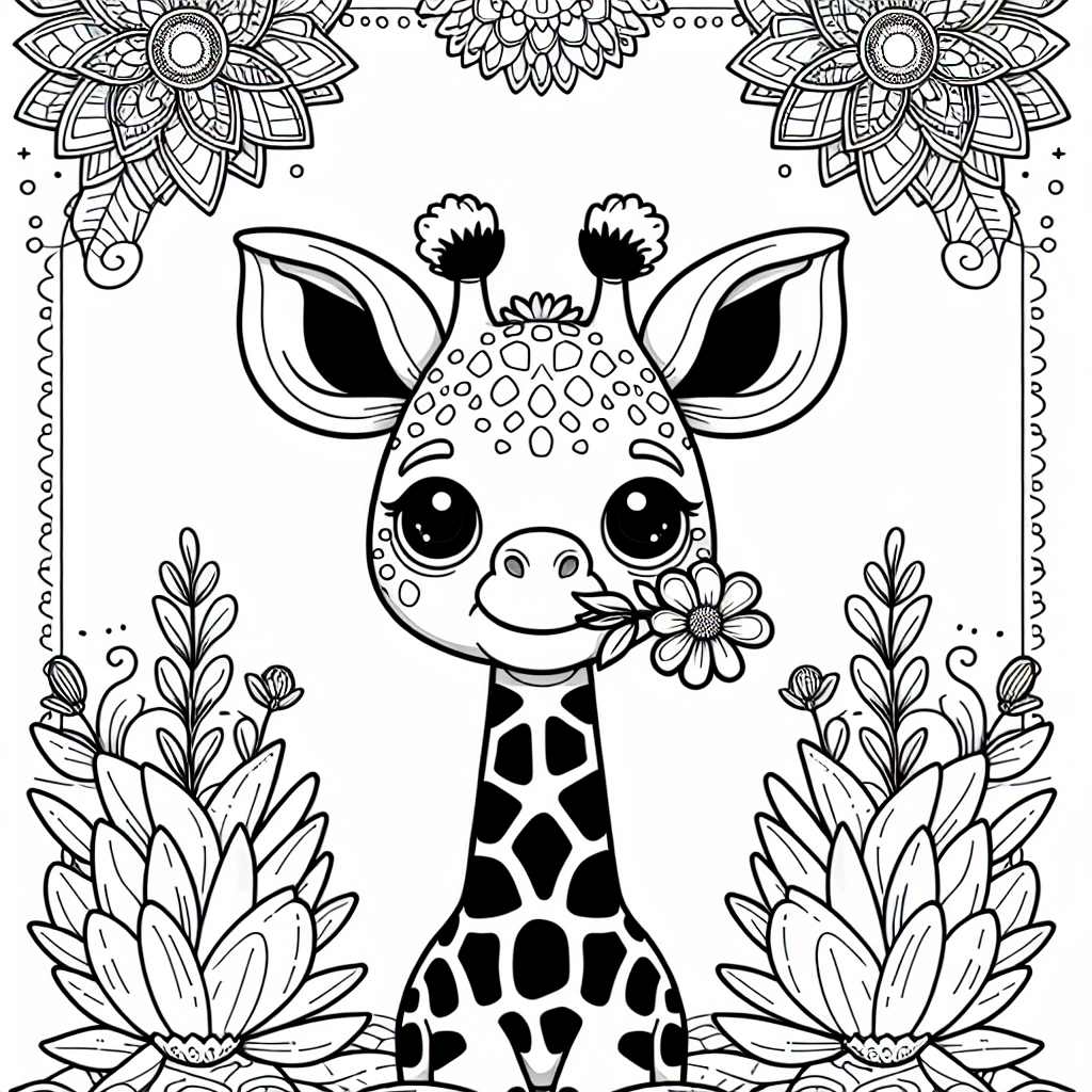 In der endlosen Weite der afrikanischen Savanne lebte eine neugierige Giraffe namens Greta. Greta war bekannt für ihren außergewöhnlich langen Hals, mit dem sie die höchsten Blätter der Akazienbäume erreichen konnte. Sie liebte es, von Baum zu Baum zu streifen und die saftigen Blätter zu naschen, während sie die Welt von oben betrachtete.
Eines Tages entdeckte Greta etwas Wunderschönes in der Ferne: ein Meer aus bunten Blumen, das im sanften Wind der Savanne wogte. Fasziniert von den leuchtenden Farben, trottete sie hinüber und pflückte vorsichtig eine besonders prächtige Blume mit ihren Lippen. Plötzlich kam ein kleiner, frecher Affe namens Kibo aus dem Gebüsch gehüpft. Kibo war neugierig auf die riesige Giraffe und die Blume, die sie hielt.
Greta und Kibo freundeten sich schnell an und beschlossen, gemeinsam ein Abenteuer zu erleben. Sie durchstreiften die blühende Landschaft und entdeckten neue Schätze der Natur. Mit ihrer neuen Freundschaft im Herzen wurde die Savanne für Greta noch bunter und aufregender.
