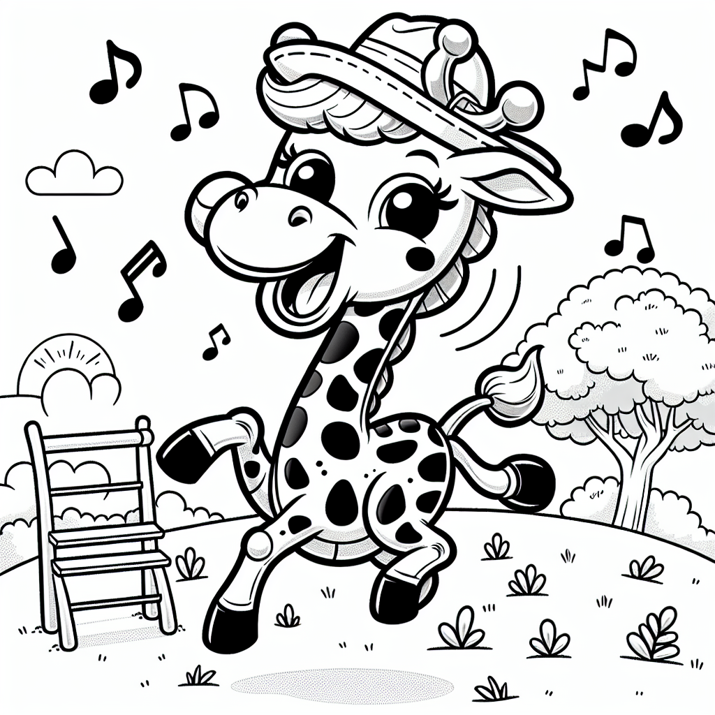 Springende Giraffe - Giraffenabenteuer, Frühlingserwachen, Spielplatzspaß, Afrikagefühle