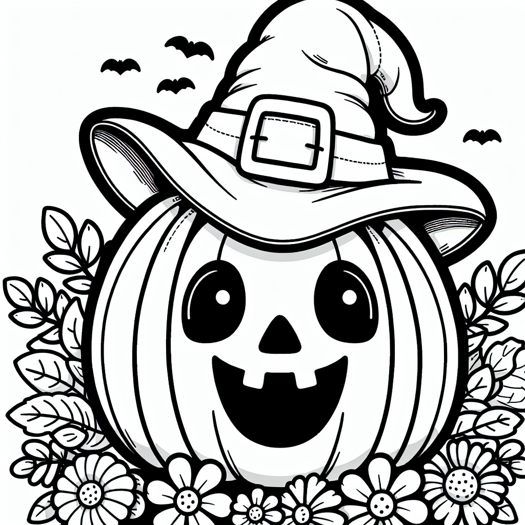 Auf unserem lustigen Halloween-Ausmalbild wartet ein besonderes Abenteuer auf dich! Das fröhliche Kürbisgesicht mit seinem verwegenen Hut ist der geheimnisvolle Star des Bildes. Wusstest du, dass dieser Kürbis ein geheimes Talent hat? Er kann zaubern! Während du ihn ausmalst, stell dir vor, dass er lustige Streiche spielt, indem er seine Blumenfreunde in kleine Gespenster verwandelt. Vielleicht helfen ihm die Blumen sogar dabei, ein Kostüm für die nächste Halloween-Party zu finden!
Lass deiner Fantasie freien Lauf, während du die großen Formen in bunten Farben zum Leben erweckst. Welche Farbe hat wohl der Hut des Kürbisses? Vielleicht eine gruselige Kombination aus Dunkelviolett und Orange? Und die Blumen? Werden sie leuchtend grün glitzern oder sich in geheimnisvolle Nachtschatten verwandeln?
Vergiss nicht: An Halloween gibt es nicht nur Grusel und Gespenster, sondern auch viele Süßigkeiten! Male deinen Kürbisfreund so aufregend und einzigartig aus, dass niemand widerstehen kann, ihm ein paar Leckereien zu geben.
Also schnapp dir deine Buntstifte und lass den Zauber beginnen!