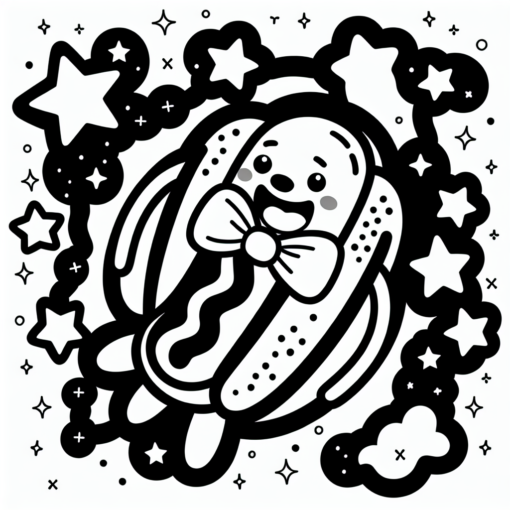 In einer bunten, glitzernden Stadt namens Gourmetopolis lebte ein ganz besonderer Hotdog namens Henry. Henry war nicht wie die anderen Hotdogs - er trug eine schicke Fliege und liebte es, Abenteuer zu erleben. Eines Tages beschloss Henry, seine Welt voller Farben zu erkunden. Gemeinsam mit seinen Freunden, dem fröhlichen Senf Sylvester und der kessen Ketchup-Karoline, machte er sich auf den Weg, um die Geheimnisse der Stadt zu entdecken.
Während sie durch die leuchtenden Straßen von Gourmetopolis schlenderten, entdeckten sie einen geheimen Garten, in dem die Sterne vom Himmel zu fallen schienen. Diese Sterne funkelten und glitzerten genauso wie die Gewürze, die auf Henrys Brötchen lagen. Henry und seine Freunde beschlossen, die Sterne zu fangen und ihre Magie zu nutzen, um die Stadt noch schöner zu machen. Mit vereinten Kräften gelang es ihnen, die Sterne zu sammeln und sie über Gourmetopolis zu verteilen, sodass die Stadt in allen erdenklichen Farben leuchtete.
Von diesem Tag an wurde Henry nicht nur als der schicke Hotdog mit der Fliege bekannt, sondern auch als der Held der Stadt, der Farbe in das Leben aller brachte.
#HotdogAbenteuer
#MagischeFreundschaft
#Gourmetopolis
#Ausmalspaß