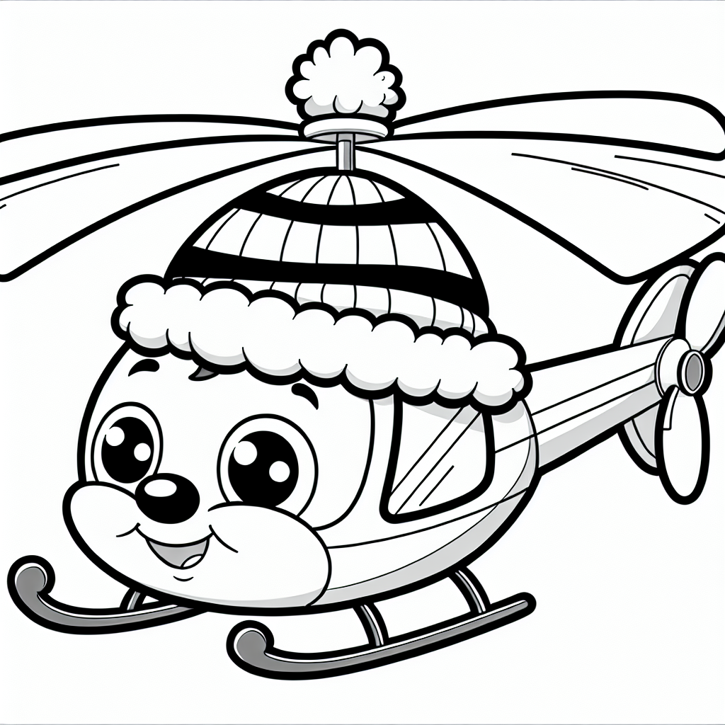 Tauche ein in die spannende Welt der Malbücher mit unserer fröhlichen Hubschrauber-Illustration! Dieser lustige Hubschrauber trägt nicht nur eine coole Mütze, sondern lädt dich auch ein, ihn mit all deinen Lieblingsfarben zum Leben zu erwecken. Die klaren schwarzen Linien helfen dir dabei, die Formen mühelos auszufüllen, ohne dass du dir Sorgen über Schattierungen oder Texturen machen musst.
Während du den Hubschrauber ausmalst, kannst du dir vorstellen, wie er hoch oben im Himmel fliegt, seine Rotoren sich drehen, und er einen Rettungseinsatz meistert. Vielleicht landet er gerade auf einem sicheren Landeplatz, nachdem er eine spannende Mission abgeschlossen hat!
Eltern können diese kreative Aktivität nutzen, um die Vorstellungskraft ihrer Kinder anzuregen. Ermutige dein Kind, sich Geschichten rund um den Hubschrauber auszudenken. Was könnte der Hubschrauber alles erleben, welche Abenteuer erwarten ihn? Indem Kinder ihrer Fantasie freien Lauf lassen, fördern sie nicht nur ihre Kreativität, sondern auch ihr narratives Denken.
Acrylfarben, Buntstifte oder Wachsmalkreiden - alles ist erlaubt! Unterstütze dein Kind dabei, verschiedene Malwerkzeuge auszuprobieren, um unterschiedliche Effekte zu erzielen.