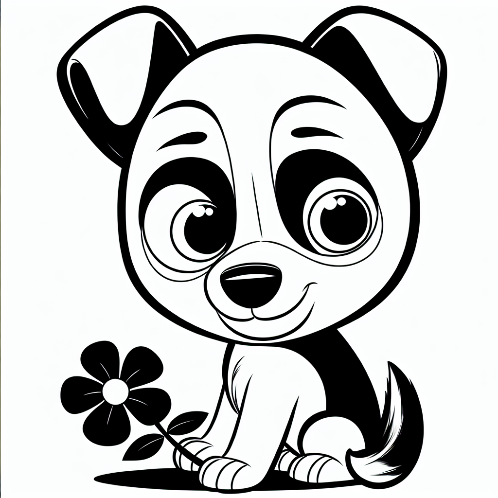 Willkommen in der fröhlichen Welt der Linienkunst! Hier wartet ein süßer, neugieriger Hund darauf, von dir bunt zum Leben erweckt zu werden! Dieser kleine Welpe hält stolz eine hübsche Blume in seinem Maul und kann es kaum erwarten, dein kreativer Begleiter zu werden. Mit klaren schwarzen Umrissen und einem weißen Hintergrund bietet dieses Ausmalbild jede Menge Platz für deine Fantasie!
Stell dir vor, welche Farben du der Blume geben möchtest – vielleicht leuchtendes Gelb oder ein fröhliches Rosa? Und wie wäre es mit einem bunten Halsband für den Hund? Vielleicht in Blau oder Rot? Deine Möglichkeiten sind endlos! Achte darauf, dass der Schwanz des kleinen Vierbeiners in fröhlichen Farben wedelt, während er auf ein spannendes Abenteuer in die Hundehütte oder an der Leine geht.
Vergiss nicht, dass es beim Ausmalen keine falschen Entscheidungen gibt. Jeder Pinselstrich und jede Farbe macht diesen neugierigen Hund zu deinem einzigartigen Kunstwerk. Malen ist nicht nur super lustig, sondern stärkt auch die Freundschaft zwischen dir und deinem neuen, pelzigen Freund!