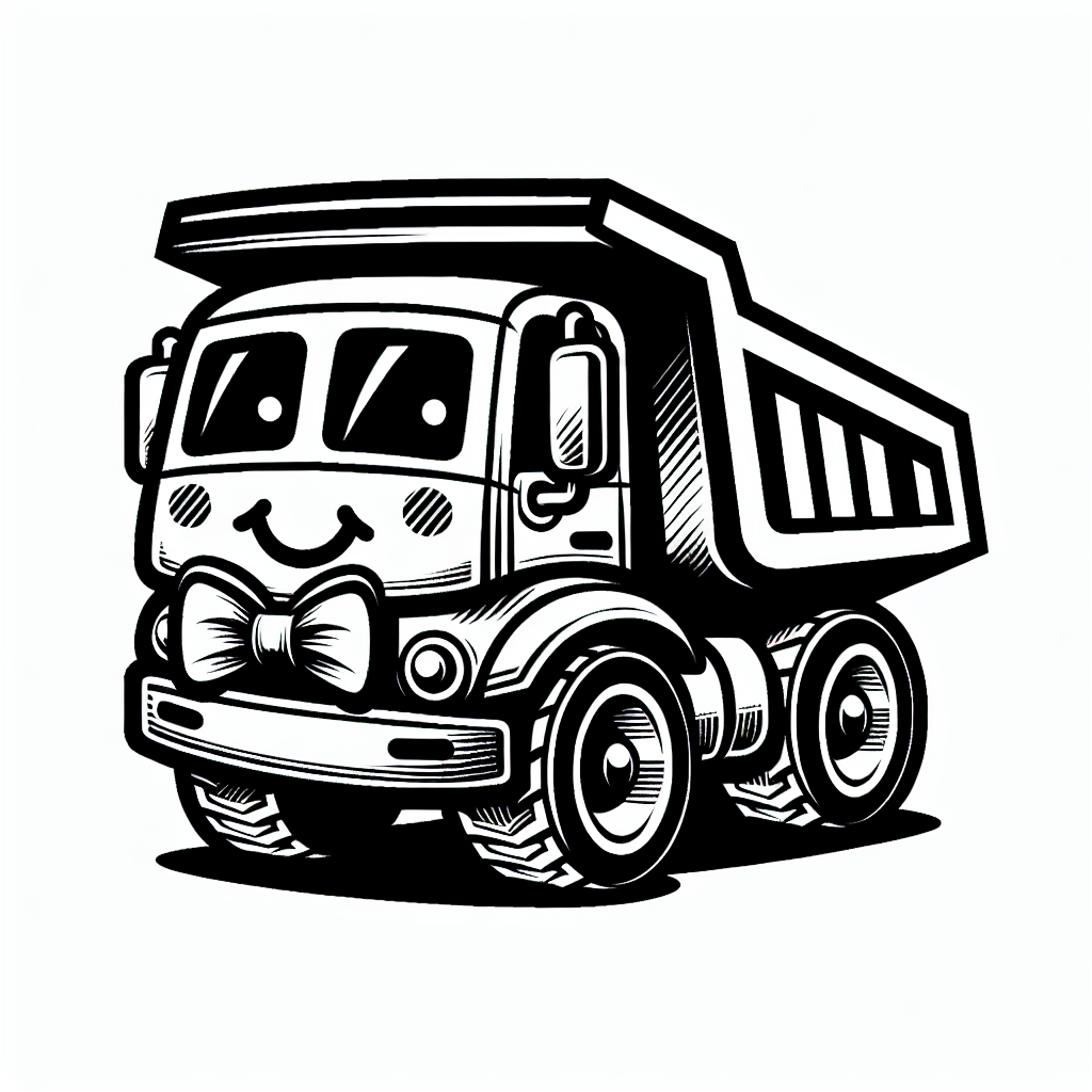 Hallo liebe kleine Künstlerinnen und Künstler! 🌟

Bereit für ein spannendes Abenteuer mit einem ganz besonderen Müllwagen? In dieser lustigen Zeichnung haben wir einen Müllwagen, der etwas ganz Schickes trägt - ein Fliegenbändchen! Kannst du dir das vorstellen? Ein Müllwagen, der so modisch ist und dabei so fröhlich lächelt. Vielleicht hat er ja gerade eine wichtige Ladung Schüttgut abgeholt, die er zur Kippe bringen soll.

Wusstest du, dass Müllwagen ganz besondere Fahrzeuge sind? Sie helfen, unsere Welt sauber zu halten, indem sie Müll und Abfälle einsammeln. Und das Beste: Du kannst ihnen helfen, indem du ihnen mit deinen Farben Leben einhauchst! Lass deiner Kreativität freien Lauf und male den Müllwagen in bunten Farben aus. Egal, ob himmelblau oder knallrot - alles ist möglich!

Tipp: Male den Fahrer mit einem strahlenden Lächeln und einem Bauhelm aus. Er sorgt dafür, dass die Ladung sicher transportiert wird. Vielleicht entdeckst du sogar ein kleines Geheimnis - auf der Rückseite des Müllwagens könnte sich ein lustiges Detail verstecken. Schau genau hin, vielleicht findest du es!

Viel Spaß beim Ausmalen und Entdecken!