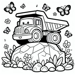 Schmetterlingskipper - #Kipplaster #BauAbenteuer #Schmetterlinge #Freundschaft