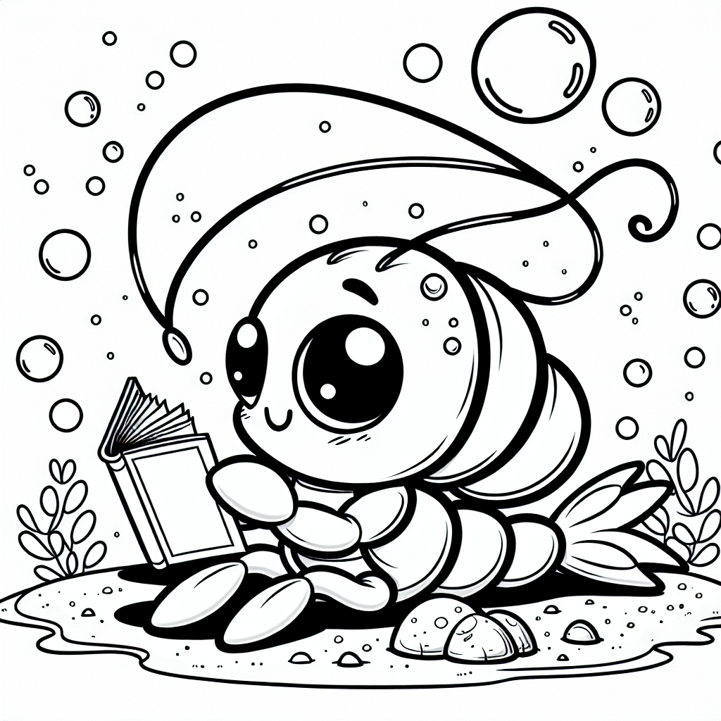 Lesende Krabbe - Krabbe, Steinbalancierer, Abendleser, Sommerparkbesuch