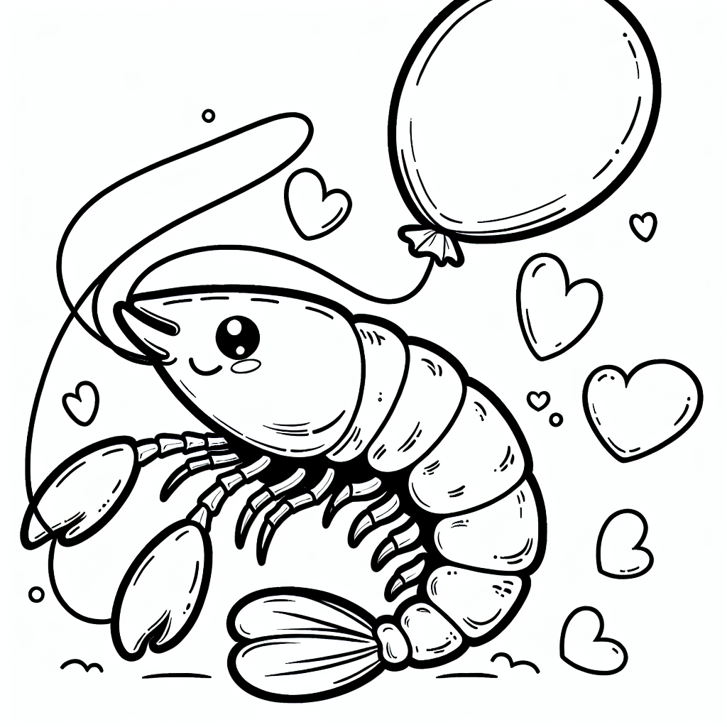 Hey du kleiner Künstler! Mach dich bereit für ein farbenfrohes Abenteuer mit unserem putzigen Shrimp, der den Strand unsicher macht! Auf diesem Ausmalbild hält der kleine Kerl einen herzförmigen Ballon, der nur darauf wartet, von dir in leuchtenden Farben zum Leben erweckt zu werden. Schau dir diese klaren, schwarzen Umrisse an - perfekt, um all deine bunten Ideen zu verwirklichen!
Stell dir vor, der Shrimp planscht fröhlich am Meeresboden, während die Sonne auf den goldenen Sand strahlt. Vielleicht entscheidest du dich, seinen Panzer in einem kräftigen Rot oder einem strahlenden Pink zu gestalten. Und wie wäre es, wenn der Herzballon in strahlendem Blau oder fröhlichem Gelb leuchtet? Deine Fantasie ist gefragt!
Vergiss nicht, dem Sand und dem Meer ein bisschen Farbe zu verleihen - da sind Scheren, Strand und vielleicht sogar ein paar bunte Muscheln im Spiel. Bestimmt wird unser Shrimp dank deiner kreativen Ideen zum Star der Krabbenabteilung!
Also, schnapp dir deine Stifte, tauche in die Unterwasserwelt ein und lass deiner Kreativität freien Lauf!