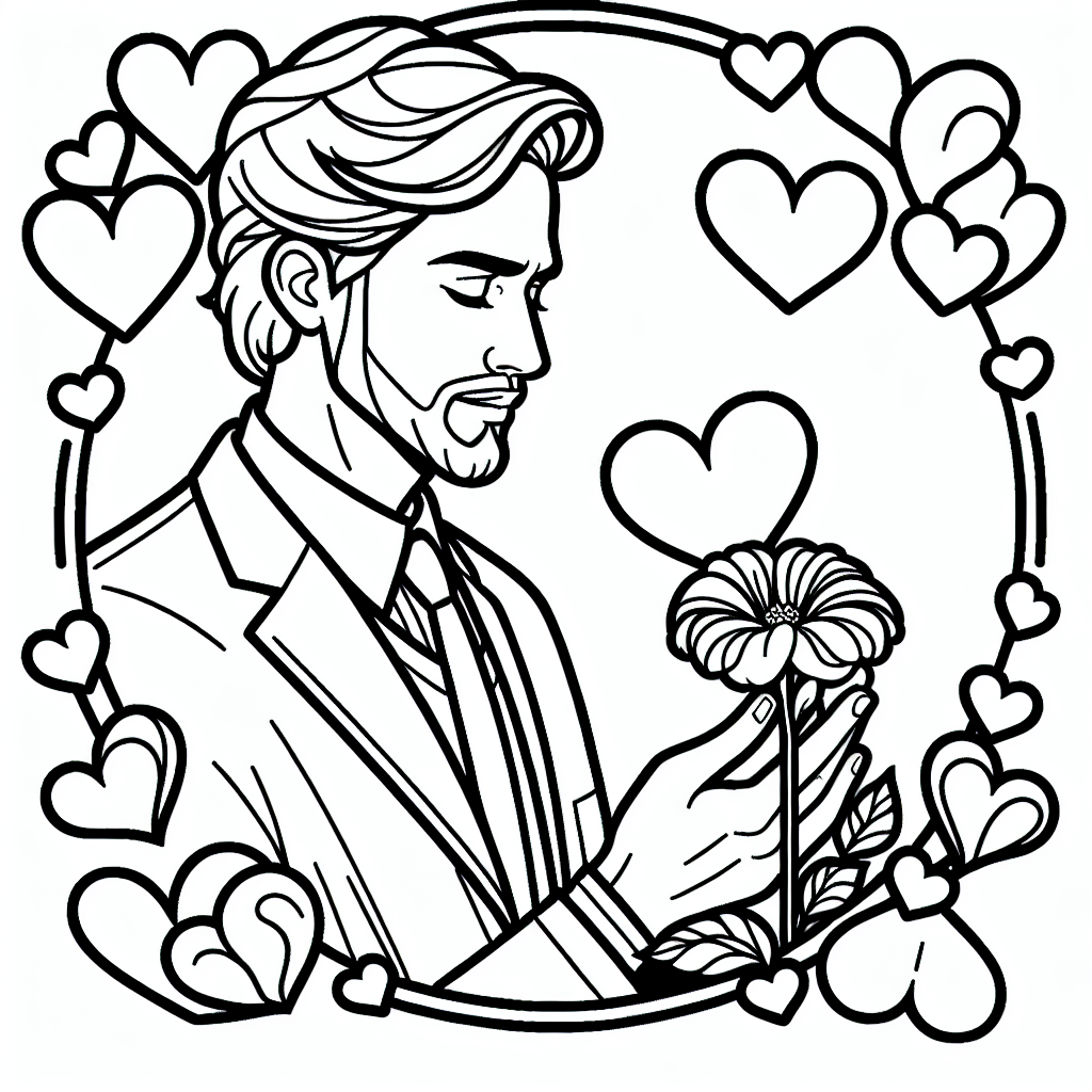 Tauche ein in die farbenfrohe Welt der Fantasie mit diesem bezaubernden Ausmalbild! Stelle dir einen freundlichen Lehrer vor, der lächelnd eine Blume in der Hand hält, umgeben von schwebenden Herzchen, die von Liebe und Freundlichkeit zeugen. Lass deine Farben lebendig werden, während du diesen Cartoon-Stil mit seinen klaren Linien und einfachen Formen ausmalst.
Während du die Blume und die Herzchen zum Leben erweckst, träumst du vielleicht von einem magischen Klassenzimmer. Dort, in der Ecke, steht eine zauberhafte Tafel, auf der die Kreide wie von selbst Geschichten schreibt. Die Bücher auf den Regalen flüstern dir ihre Geheimnisse zu, und der Unterricht ist ein Abenteuer, das deine Kreativität beflügelt.
Stell dir vor, du bist ebenfalls Teil dieser fröhlichen Klasse, in der jede Lektion ein neues Kapitel in einem wunderbaren Märchen ist. Der freundliche Lehrer mit der Blume könnte sowohl ein Magier der Fantasie als auch ein Wächter des Wissens sein, der dich dazu einlädt, deine Träume zu erkunden und die Welt in den schönsten Farben zu sehen.