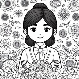 verträumte blumenweis – #Lehrerin, #Ausmalen, #Blumen, #Kreativität, #Farben