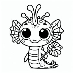 Blumiger Delfin – #Delfin #Meerestiere #Ausmalen #Ozean #Unterwasserwelt