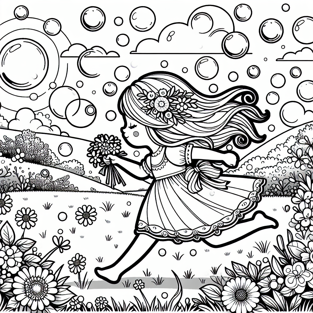 Muttertagsträume - Muttertag, Ausmalen, Blumenstrauß, Herz, Liebe