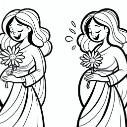 Märchenblüte – #Muttertag #Blumenstrauß #Liebe #Herz #Kreativität