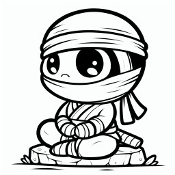 Abenteuerlicher Krieger - Tags: #NinjaAbenteuer #FantasieWelten #KreativesAusmalen #KinderKreativität #MagischeMissionen