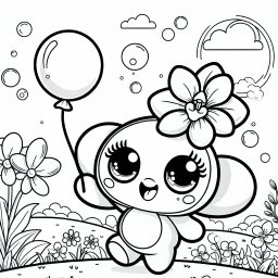 Orchidee lächelt - Frühlingserlebnis, Hügelspaß, verspielte Naturwunder, blühende Fantasie