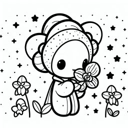 Neugierblume – Tags: Orchideenliebe, Blütenzauber, Ausmalspaß, Tropenträume, Kreativität entfalten.