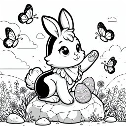 Fröhliches Ostern - Sommerabendzauber, Osterwiese, bunte Überraschungen