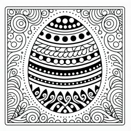 Ostern voller Freude - Ausmalbildideen für Kinder, lustige Osterzeit, bunte Frühlingswelt