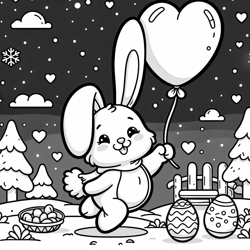 Ostern mit Herz - #Winterspielplatz #Osterfreude #Ballontanz #Frühlingserwartung