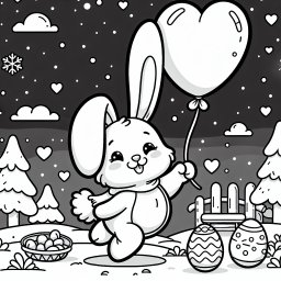 Ostern mit Herz - #Winterspielplatz #Osterfreude #Ballontanz #Frühlingserwartung