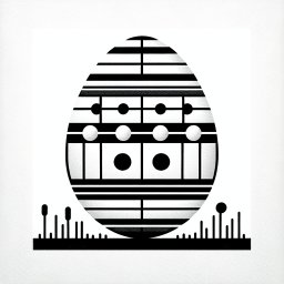 Ostern mit Farben - Ostern tanzt fröhlich im Park